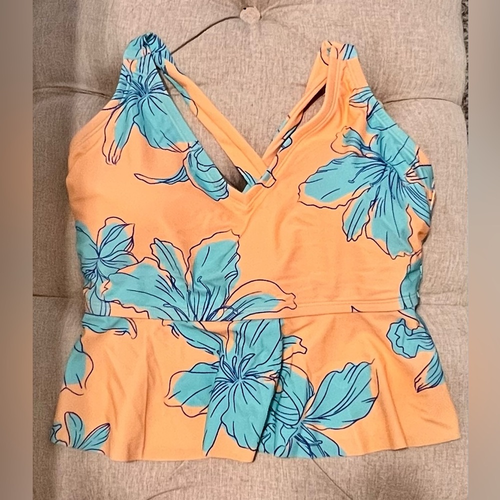 Cupshe Peach Colored Tankini